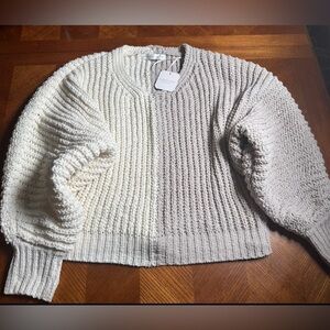 Colorblock Sweater SZ XS